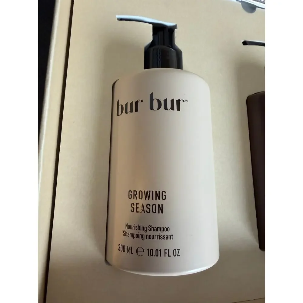 BUR BUR Growing Season Hair Care PR Set Shampoo Conditioner Mask Derma Roller